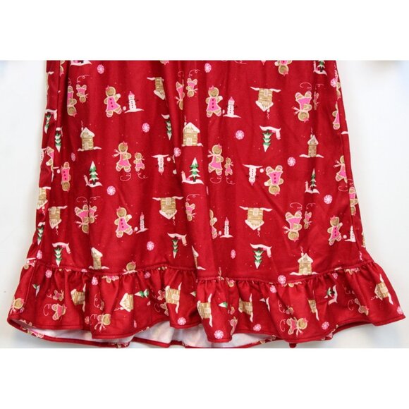NWT 2007 Gymboree Gingerbread Cookie Girls Nightgown Pajamas PJ sz 6 Winter Xmas - Picture 8 of 9